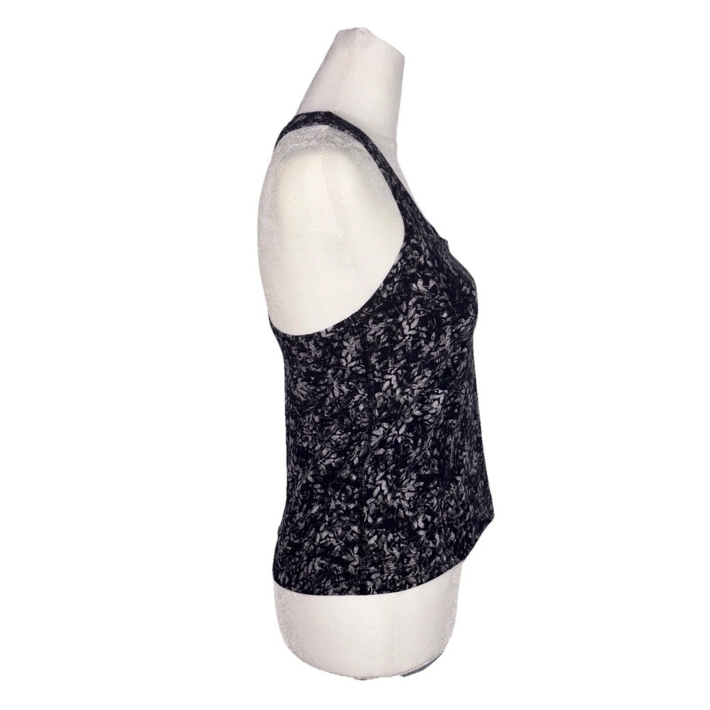 Lululemon Cool Racerback Short Tank Top Nulu Blossom Overlay Missing Rip Tag - Picture 10 of 11